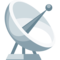 Satellite Antenna emoji on Facebook